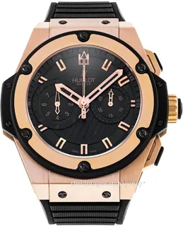 Hublot King Power 715.PX.1128.RX 18k rose gold Black