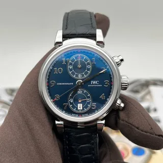 IWC Da Vinci IW393402 42mm Stainless steel Blue