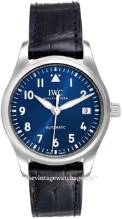 IWC Pilot IW324008 36mm Stainless steel Blue