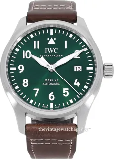 IWC Pilot IW3282-05 40mm Stainless steel Green