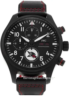 IWC Pilot IW389108 44.5mm Black ceramic Black