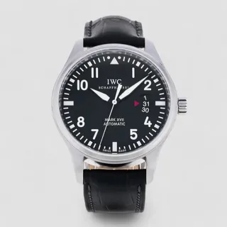 IWC Pilot Mark IW326501 41mm Stainless steel Black