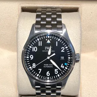 IWC Pilot Mark IW327011 ( EXUPÉRY) 40mm Steel Black