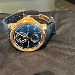 IWC Portugieser IW344001 44.5mm Yellow gold Blue