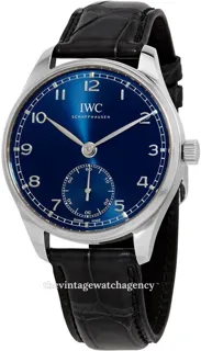 IWC Portugieser IW358305 40.5mm Stainless steel Blue