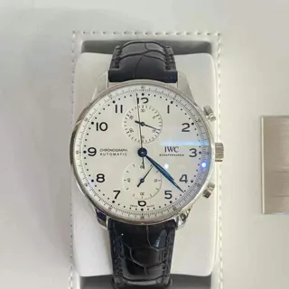 IWC Portugieser IW371602 41mm Stainless steel White