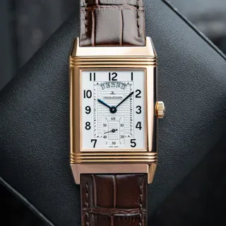 Jaeger-LeCoultre Grande Reverso Duo Q3742521 29.9mm Rose gold Silver