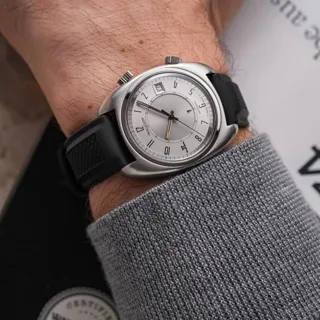 Jaeger-LeCoultre Memovox A876 38mm Stainless steel Silver