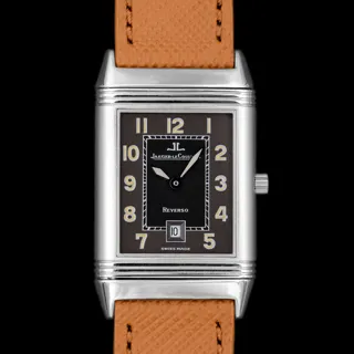 Jaeger-LeCoultre Reverso 251.8.10 23mm steel two-tone grey