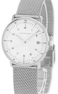 Junghans max bill Ladies 047/4252.02M 32mm Steel White