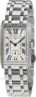 Longines DolceVita L55120716 diamond set steel beige