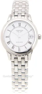 Longines Flagship L4.274.4.21.6 26mm Stainless steel White