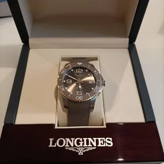 Longines HydroConquest L37803786 39mm Stainless steel Gray