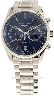 Longines Master Collection L2.629.4.92.6 40mm Stainless steel Blue