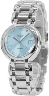 Longines PrimaLuna L81134906 30mm Stainless steel Blue