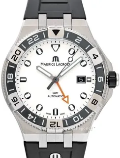 Maurice Lacroix AIKON AI6158-SS001-130-2 43mm Stainless steel White