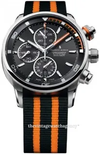 Maurice Lacroix Pontos PT6008-SS002-332 43mm Steel Black