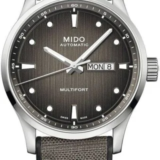 Mido Multifort M038.430.17.081.00 Stainless steel Gray