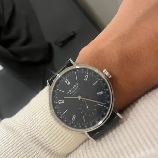 NOMOS Tangente Neomatik 182 40.5mm Steel Blue