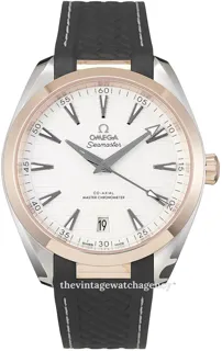 Omega Aqua Terra 220.22.41.21.02.001 brushed/polished steel Silver