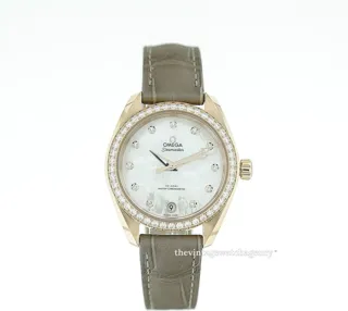 Omega Aqua Terra 220.58.34.20.55.001 Sedna gold White