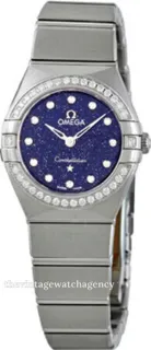 Omega Constellation Quartz 131.15.25.60.53.001 Stainless steel Blue