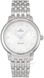 Omega De Ville 424.10.33.60.52.001 Stainless steel Silver