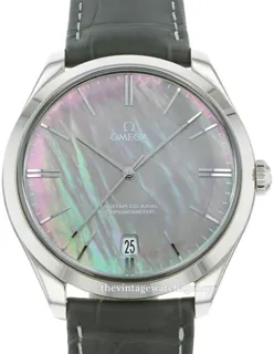 Omega De Ville 432.53.40.21.07.001 White gold Gray