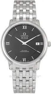 Omega De Ville Prestige 424.10.37.20.01.001 Stainless steel Black