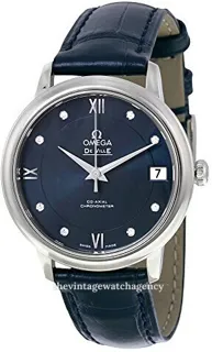 Omega De Ville Prestige 424.13.33.20.53.001 Stainless steel Blue