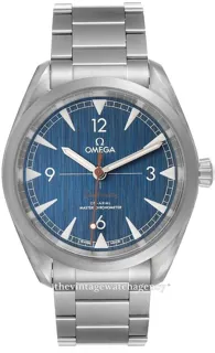 Omega Railmaster 220.10.40.20.03.001 Stainless steel Blue