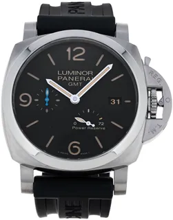 Panerai Luminor 1950 3 Days GMT Power  PAM 01321 Stainless steel Black