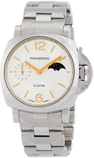 Panerai Luminor Due PAM 01301 Stainless steel White