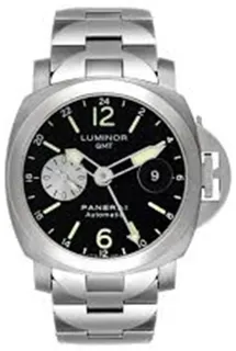 Panerai Luminor GMT Automatic PAM 00161 Titanium and Stainless steel Black