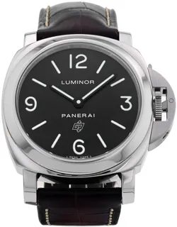 Panerai Luminor PAM 00000 Stainless steel Black