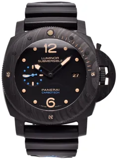 Panerai Luminor Submersible 1950 3 Day PAM 00616 Carbon fiber Black