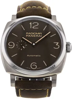 Panerai Radiomir 1940 3 Days Automatic PAM 00619 Titanium Brown