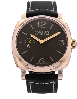 Panerai Radiomir 1940 PAM 00513 Red gold Brown