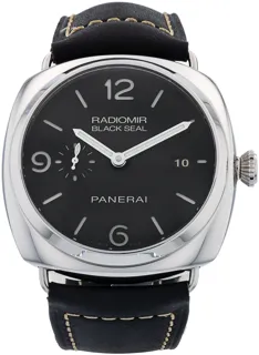 Panerai Radiomir Black Seal 3 Days Aut PAM 00388 Stainless steel Black