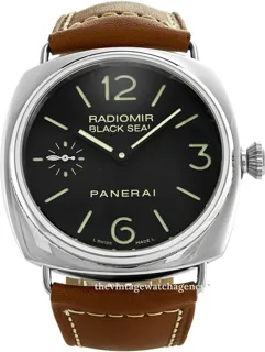 Panerai Radiomir Black Seal PAM 00183 Stainless steel Black