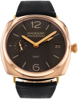 Panerai Radiomir PAM 00421 Red gold Brown