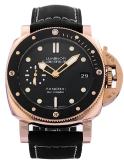 Panerai Submersible PAM 00684 Rose gold Black