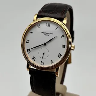 Patek Philippe Calatrava 3919J 33mm Yellow gold White