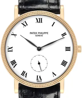 Patek Philippe Calatrava 3919J Yellow gold White