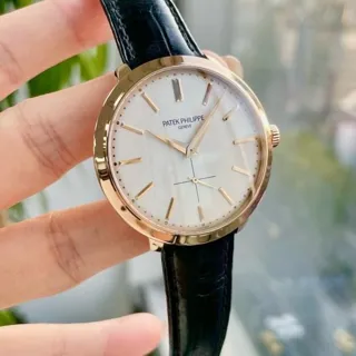 Patek Philippe Calatrava 5123R-001 38mm Rose gold Silver