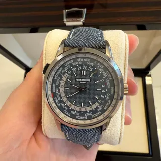 Patek Philippe Complications 5330G-001 40mm White gold Blue