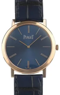 Piaget Altiplano G0A45050 38mm Rose gold and Yellow gold Blue