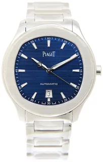 Piaget Polo G0A41002 Stainless steel Blue