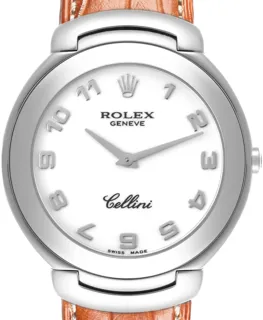 Rolex Cellini 6623 37.5mm Yellow gold White