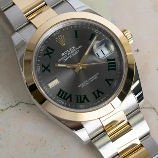 Rolex Datejust 41 126303 Yellow gold and Stainless steel Gray